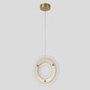 Миниатюра фото подвесной светильник crystal lux diego sp25w led brass | 220svet.ru