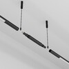 Миниатюра фото стойка и тросовый подвес для штанговой системы maytoni axity ca009pm-b | 220svet.ru