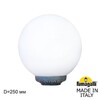 Миниатюра фото уличный фонарь на столб fumagalli globe 250 classic g25.b25.000.vye27 | 220svet.ru