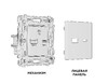 Миниатюра фото розетка usb+c ambrella volt quant alfa ma331010 | 220svet.ru