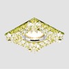 Миниатюра фото встраиваемый светильник ambrella light crystal k130 gd | 220svet.ru