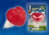 Миниатюра фото настенный светодиодный светильник (10325) uniel dtl-309-сердечко/red/1led/0,1w | 220svet.ru