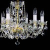 Миниатюра фото подвесная люстра artglass tatana vi. white ce | 220svet.ru