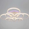 Миниатюра фото светильник потолочный reluce 06333-0.3-3+3a wh (rgb) | 220svet.ru