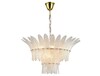 Миниатюра фото подвесная люстра newport 8812/c new gold white м0070427 | 220svet.ru