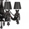 Миниатюра фото подвесная люстра loft it zenith 10210/8 black | 220svet.ru