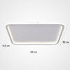 Миниатюра фото потолочный светодиодный светильник imperium loft imperio quadro 321914-26 | 220svet.ru