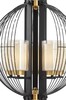 Миниатюра фото подвесная люстра lumina deco ponti ldp 1245-5 bk+md | 220svet.ru