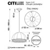 Миниатюра фото подвесной светильник citilux базель cl407035 | 220svet.ru