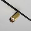 Миниатюра фото трековый магнитный светодиодный светильник maytoni focus led tr032-2-12w3k-m-bbs | 220svet.ru