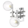 Миниатюра фото бра crystal lux luxury ap2 chrome | 220svet.ru