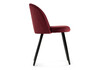 Миниатюра фото стул woodville gabi 1 wine red / black 15379 | 220svet.ru