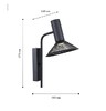 Миниатюра фото бра f-promo metrics 4623-1w | 220svet.ru