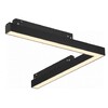 Миниатюра фото трековый магнитный светодиодный светильник iledex technical vision 4822-013-l320-16w-110dg-3000k-bk | 220svet.ru