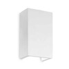Миниатюра фото настенный светильник ideal lux flash gesso ap1 high | 220svet.ru
