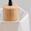 Миниатюра фото потолочная люстра imex md.5714-3-s-bk+wood | 220svet.ru