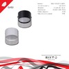 Миниатюра фото накладной светильник reluce technical 53021-9.5-001il gx53 bk | 220svet.ru