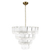 Миниатюра фото подвесная люстра loft it gradient 10482/600 white | 220svet.ru