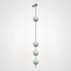 Миниатюра фото настенный светильник imperium loft adils wall h130 nickel 391283-23 | 220svet.ru