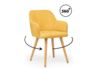 Миниатюра фото стул деревянный woodville инфини 360 горчичный/ светлое дерево 631756 | 220svet.ru