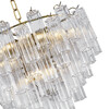 Миниатюра фото подвесная люстра delight collection owd2093-d75 gold/clear | 220svet.ru