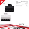 Миниатюра фото трековый светильник reluce technical 06187-9.3-001qy led10w bk | 220svet.ru