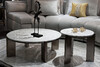 Миниатюра фото стол журнальный garda decor 57el-10083 | 220svet.ru