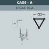 Миниатюра фото садовый светильник-столбик fumagalli aloe`.r/rut e26.163.000.wye27 | 220svet.ru