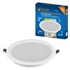 Миниатюра фото встраиваемый светодиодный светильник volpe ulm-q237 18w/4000k white ul-00013163 | 220svet.ru