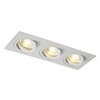 Миниатюра фото встраиваемый светильник crystal lux clt 002c3 wh | 220svet.ru