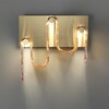 Миниатюра фото настенный светильник odeon light flow 5105/16wl античная бронза | 220svet.ru