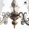 Миниатюра фото подвесная люстра arte lamp 1 a1032lm-5wg | 220svet.ru