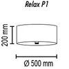 Миниатюра фото потолочный светильник topdecor relax p1 10 329g | 220svet.ru
