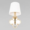Миниатюра фото настенный светильник loft it silence 10303w brass | 220svet.ru