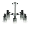 Миниатюра фото потолочная люстра escada diversity 2120/5p black | 220svet.ru