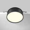 Миниатюра фото встраиваемый светодиодный спот maytoni onda dl024-18w3k-b | 220svet.ru