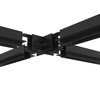 Миниатюра фото коннектор x-образный denkirs tr2114-bk | 220svet.ru
