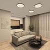 Миниатюра фото накладной светильник denkirs thin dk6524-bk | 220svet.ru