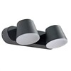 Миниатюра фото уличный светодиодный светильник arte lamp chico a2212al-2bk | 220svet.ru
