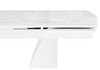 Миниатюра фото керамический стол раскладной 180(240)x90 woodville готланд statuario titan gloss / белый 621515 | 220svet.ru