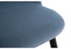 Миниатюра фото стул gabi blue / black | 220svet.ru