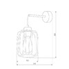 Миниатюра фото настенный светильник tk lighting 4742 galaxy new | 220svet.ru