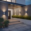 Миниатюра фото уличный настенный светильник novotech landscape 370987 белый | 220svet.ru
