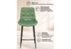 Миниатюра фото барный стул woodville челси фисташковый (zd 651) / черный 632569 | 220svet.ru