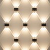 Миниатюра фото уличный настенный светодиодный светильник elektrostandard 1555 techno led twinky a038416 | 220svet.ru
