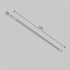 Миниатюра фото светильник для штанговой системы maytoni basis axity c100cl-l1000-24w3-6k-bs | 220svet.ru