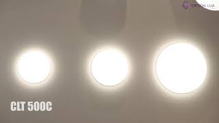 Миниатюра фото встраиваемый светодиодный светильник crystal lux clt 500c120 wh | 220svet.ru